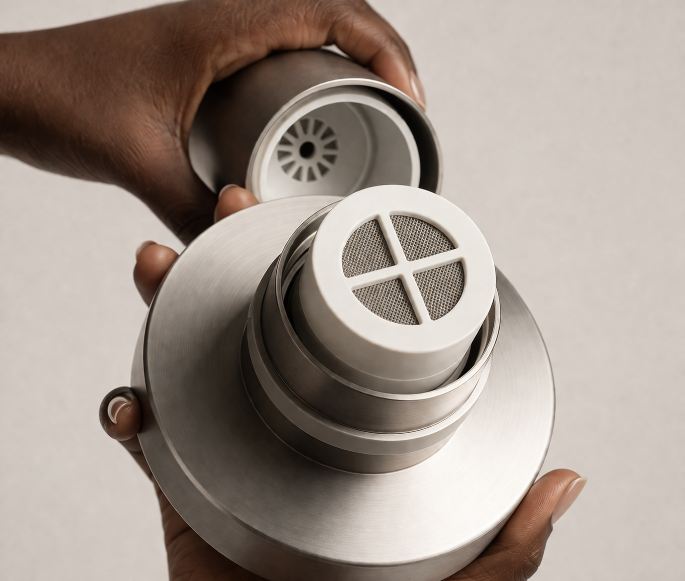 AUA Purifying Shower System — Chrome